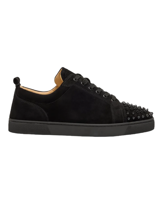 Black Suede Red Bottom Sneaker